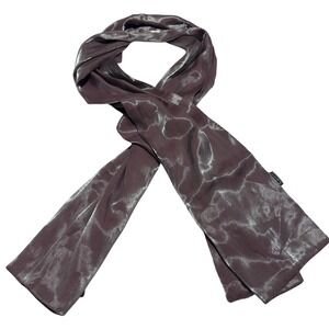 Cejon Shimmering‎ Dark Rosetone Scarf Rectangle Satin Shawl Dressy Wrap 16x70"